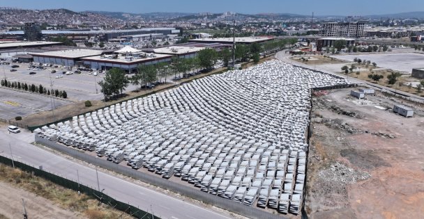 Tünel segmentleri İzmit'teki ana üretim alanına geldi