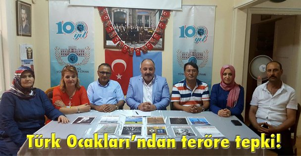 Türk Ocakları'ndan teröre tepki!