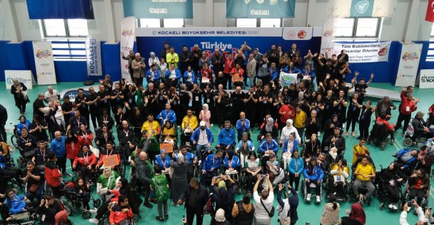 Türkiye Boccia Şampiyonası'nda Kocaeli rüzgarı esti