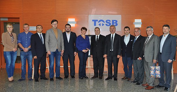 Ukrayna'dan TOSB'a geldiler!