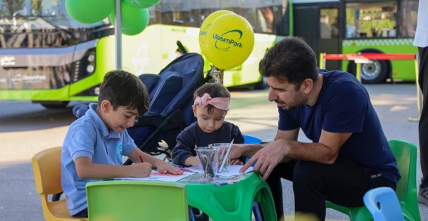UlaşımPark standı miniklerin gözdesi oldu