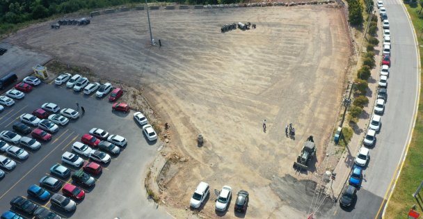 Umuttepe otoparkı yenileniyor