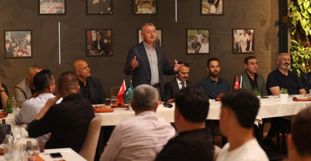 Vali Aktaş ile Başkan Büyükakın'dan Beşiktaş maçı öncesi Kocaelispor'a moral