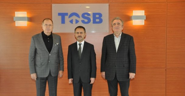 Vali İlhami Aktaş, (TOSB) Otomotiv Tedarik Sanayi İhtisas Organize Sanayi Bölgesini Ziyaret Etti