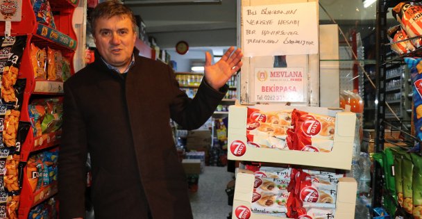 Veresiye defterini satın aldı