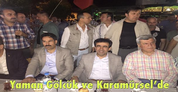 Yaman Gölcük ve Karamürsel'de