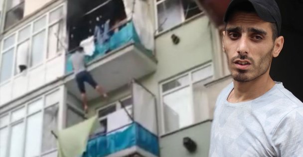 Yangından ölümüne kaçmıştı, o anları anlattı