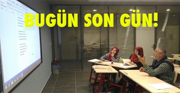 Yarışmada bugün son gün