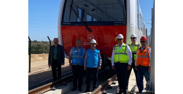 Yerli ve milli sürücüsüz vagon raylara indi