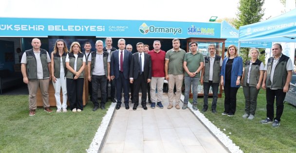 Yeşilin kalbinin attığı fuara Büyükşehir damgası