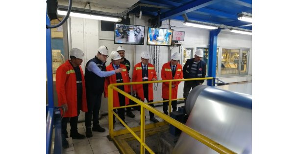 Yıldız Demir Çelik fabrikasına şok denetim