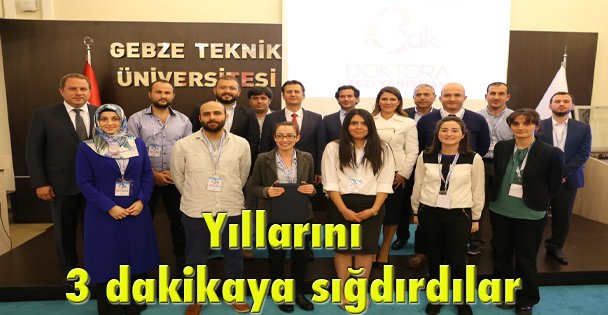 Yıllarını 3 dakikaya sığdırdılar
