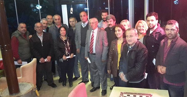 Yılmaz Delegelerle buluştu!