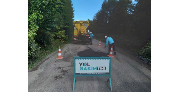 Yol Bakım Timi, canla başla çalışıyor
