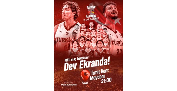 Yürekler 12 Dev Adam için Kent Meydanı'nda atacak