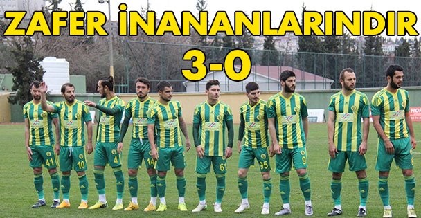 Zafer inananlarındır 3-0