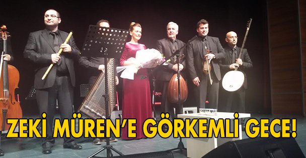 Zeki Müren'e görkemli gece